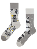 Chaussettes rigolotes Raton laveur