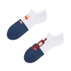 Vrolijke sneakersokken Flesje wijn