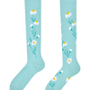 Mi-bas rigolos Camomile turquoise