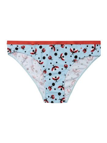 Culotte rigolote pour femmes Coccinelles et points