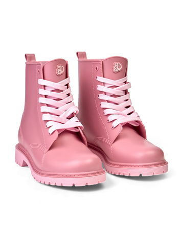 Bottes de pluie rose poudré pour femmes