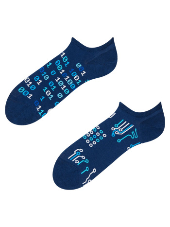 Socquettes rigolotes pour baskets Technologie de l’information