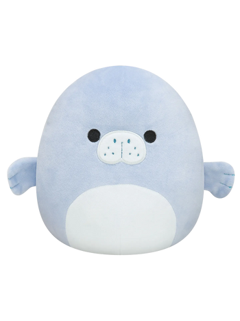 Peluche SQUISHMALLOWS de 30 cm Maeve le phoque bleu