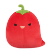 Peluche Squishmallows de 20 cm Christo le piment rouge aux yeux malicieux