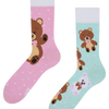 Vrolijke sokken Teddybeer