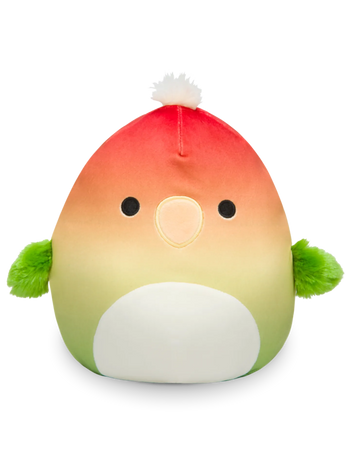 Squishmallows Elliene de papegaai, 20 cm