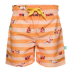 Vrolijke zwemshorts voor jongens Hamster & strepen