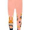 Collants rigolos pour enfants Lapin et thé