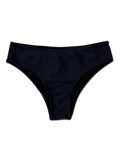 Midwaist bikinislip echt zwart