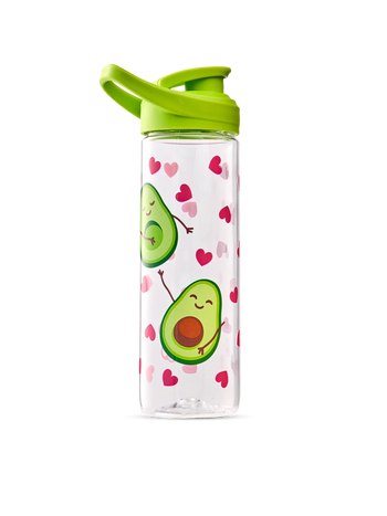 Vrolijke waterfles Avocado-liefde 700 ml