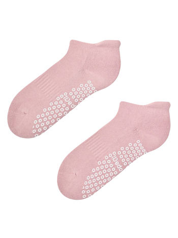 Oud roze Pilates- en Yoga-sokken