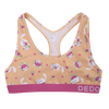 Bralette rigolote pour femmes Chat pastèque