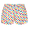 Vrolijke damesboxershorts Kleurrijke hartjes